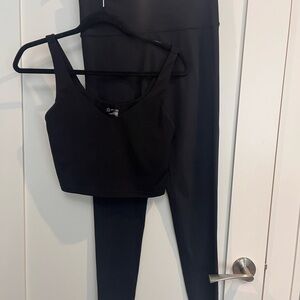 Set of Offline by Aerie Black Activewear